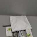 chiphy Floor Lamp, Dimmable 64" Tall Standing Lamp, 3 Levels Adjustable Brightness 12Wx2 LED Bulbs, Column Floor Light White Fabric Shade, Home Decor for Living Room, Bedroom, Kids Room (Dimmable/foot switch)