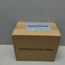 HappyHapi 8x10 Picture Frames Set of 10, 5x7 with Mat or 8x10 Without Mat, Tabletop or Wall Display for Photos, Paintings, Posters, ArtworkWhite