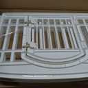 IRIS USA 4-Panel Dog Playpen, Pet Enclosure, White