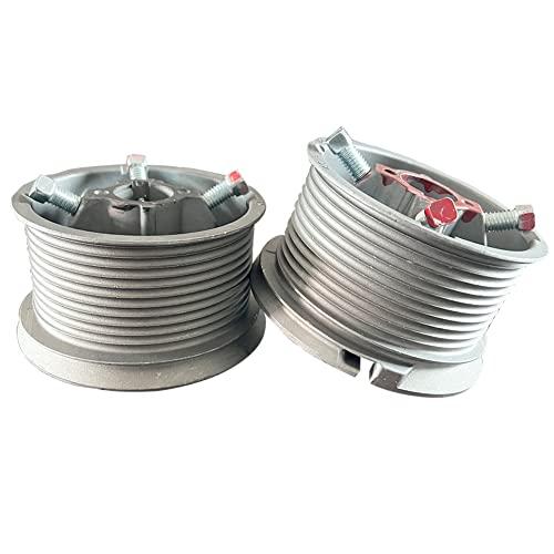 YHDOOR Garage Door Cable Drums Replacement for up to 12' High Door, Standard Lift, 400-12 one Pair (Left and Right)