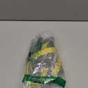 6 Pcs 18 Inch Flat Adjustable Bungee Cords with Hooks, 3X Faster to Adjust The Length, Lucky Straps Black/Yellow Heavy Duty Bungee Straps for Cargo, Bike, Cart, Tent, Truck, Camping, Outdoor, etc