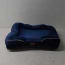 Bedsure Orthopedic Dog Beds Large Sized Dog - Washable Large Dogs Bed Waterproof, Big Comfort Pet Couch with Washable Removable Cover, Supportive Foam Pets Sofa with Nonskid Bottom, Blue Navy (35.0"L x 25.0"W x 6.5"Th)