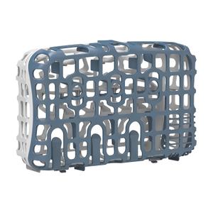 Dr. Brown's Dishwasher Basket for Small Baby Bottle Parts, Pacifiers, and Accessories, Clean, Store and Organize Newborn Essentials, BPA free,(Colors May Vary) (Blue)