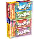 Skittles and Starburst Fruity Candy Variety Box, 30 Single Packs