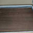 12 Inch Deep Floating Shelves for Wall, Solid Wooden Floating Shelf 16 Inch Long, Rustic Bathroom Shelves Over The Toilet Set of 2, Live Edge Shelf with Invisible Brackets for Home Decor