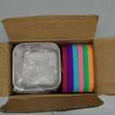 6 Pack Stainless Steel Snack Containers for Kids, 6oz Easy Open Sauce Leak Proof Small Food Storage Container with Silicone Lids, Stackable Metal Toddler Lunch Box for Daycare, School and Travel