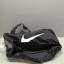 Nike Unisex Brasilia 9.5 Training Duffel Bag (Large, 95L), Black/ Black/ White, MISC