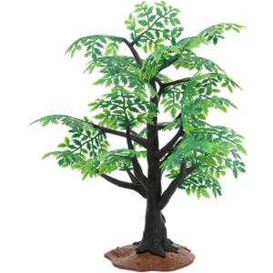 Garneck Miniature Maple Tree Model Ornament Green 12'' Artificial Plant Tabletop Decor Fake Autumn Tree Figurine for Micro Landscape Decoration Harvest Spring Wedding Party Decoration
