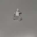 Vinyl Siding Mount Compatible with Wyze Cam Pan V3 Camera (White)