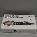 slopehill Upgraded 2026 Hair Blow Dryer Brush, Ultra-Fast Drying All in One Ionic Oval Hot Air Brush Adds Shine, Volume, Fullness & Smooth for Long Hair, Frizz-Free Shiny Hair, 8 Mode 60 &75mm Brush