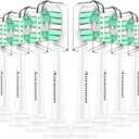 Aoremon Replacement Heads for Sonicare - Toothbrush Heads Compatible with Philips Sonicare Snap-on Electric Toothbrush (White),8 Pcs