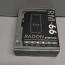 RM-66 Radon Detector for Home, Portable Radon Monitor with TFT Color Display, Audible & Visual Alarm, Easy-to-Use, Rechargeable Type-C, Long-Term Monitoring in pCi/L or Bq/m
