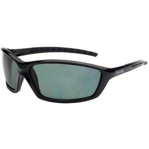Boll Safety 253-SS-40065 Solis Safety Eyewear with Shiny Black Nylon + TPR/Polycarbonate Full Frame and Polarized Gray Lens