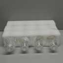 4 Pack Glass Milk Bottle, 34 Oz Reusable Juice Drinking Jar with Airtight Lid, Heavy Duty Leakproof Water Bottles Container for Iced Tea, Beverage, Smoothies Storage