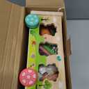 KMTJT Montessori Wooden Toddler Toys for 1 2 3 Years Old Boys Girls, Shape Sorting Toys First Birthday Gifts for 1-2 Years, Wood Animal Farm Car Preschool Educational Fine Motor Skills Toy