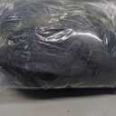 28in Large Dog Bed, Medium Size Dog and Cats, Calming Donut Bed for Puppy and Kitten, Washable Round Fluffy Pet Bed (Dark Grey)