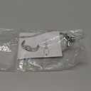 Lamp Harp,10 Inch Lamp Shade Harp Holder Set with Harp, Saddle Base and Finial for Table or Floor Lamps (10 Inch Nickel,Pack of 1)