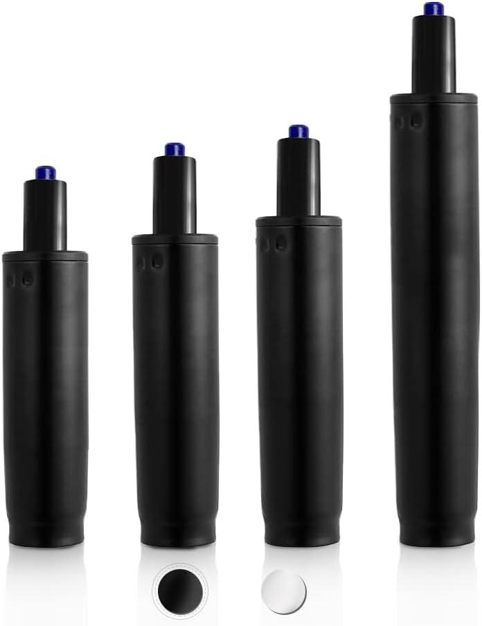 11 Inches-17 Inches Office Chair Gas Lift Cylinder Replacement, Tall Chair Cylinder 5.5" Stroke, Hydraulic Pneumatic Shock Piston, Heavy Duty 1000lbs, Fit for Most Office Chairs, BIFMA/Class 4 (Black) (5.5'' Travel Length)