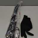 Farery Bubble Curling Wand for Long Hair - 32mm Springless Barrel for Defined Spiral Curls & Waves, Ceramic Coated for Smooth Shine, Includes Heat Resistant Glove, 5 Temp Settings, Dual Voltage