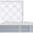 Amazon Basics 20x25x1 Air Filter 6-Pack, MERV 8 AC Furnace Filters, Removes Dust, Electrostatic, Allergy Control (Actual Size: 19.75" x 24.75" x 0.75")