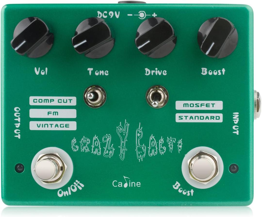 Caline CP-20"Crazy Cacti" Overdrive Guitar Effect Pedal