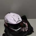 DOT Youth Dirt Bike Helmet for Boys & Girls Ages 5-14, Four Wheeler, Motocross, BMX, MX, UTV, Snowmobile, Go Kart, Racing, Skateboard, Baseball (Small, Blue Cobweb)