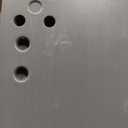 Indestructible Heated Cat House for Outside - Extremely Waterproof & Weatherproof Heated Outdoor Cat House with Escape Door for Winter, Insulated Feral Cat Shelter for Barns Strays, 17.7x15x17.5 in