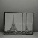 upsimples 16x24 Picture Frame Black 3 Pack, Scratch-Proof Poster Frames 16 x 24 for Photo Gallery - Slide-In Strips, Horizontal or Vertical Wall Mounting