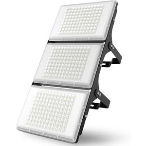 600W LED Flood Light, 60000LM Super Bright Outdoor Security Lights with Wider Lighting Angle, 6000K Daylight White, IP66 WaterproofSuitable for All Outdoor venues
