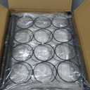 Dazioter Wine Rack Freestanding Floor Metal Holders Stands Organizer Storage 23 Bottles Black