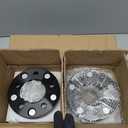 5x4.5 to 5x5 Wheel Adapters 4PCS for Je-ep Jk Wk Wj Xk Wheels on Tj Yj Kk Xj Mj Kj Zj, Dynofit 5x114.3mm to 5x127mm 1.25" Forged Conversion Wheel Adapters 1/2" Thread, Bolts Pattern Changed Spacers