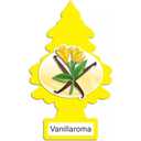 LITTLE TREES Car Air Freshener | Hanging Paper Tree for Home or Car | Vanillaroma | 1 Pack