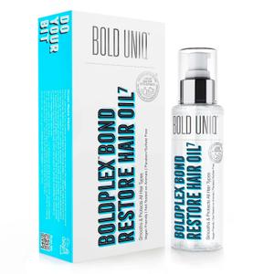 Boldplex 7 Hair Oil for Dry & Damaged Hair - Adds Shine, Strengthens, Smooths Split Ends & Frizz, Moisturizes & Nourishes. Weightless Hair Treatment Oil For Curly, Frizzy & Coarse Hair - 3.38 Fl.Oz | Adds Shine, Strengthens, Smooths Split Ends, Frizz, Moisturizes