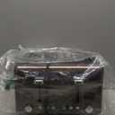 SEEDEEM 4 Slice Stainless Toaster with LCD Display, 7 Shade Settings, Wide Slots, Bagel/Defrost/Reheat Functions, Removable Crumb Tray, 1800W