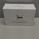 Organic Buckwheat Pillow for Sleeping with Organic Cotton Pillowcase - 14''x20'' Adjustable Pillow, Breathable for Cool Sleep, Cervical Support for Back and Side Sleepers(Tartary Buckwheat Hulls) (Off White(pure))