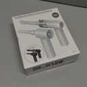 Car Vacuum Cordless: 12000Pa 2 in 1 Handheld Vacuum & Blower - Hand Vacuum Portable Cordless with Led Light, Multi-Nozzles for Car, Home, Office, Pet, Hair White (Power Bank Not Included)