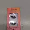 Lilly Lashes Self Adhesive Eyelashes (Half Lashes), No Lash Glue Needed, Body Heat Activated Press on Lashes, Reusable Self Adhesive Eyelashes Up to 5x, Easy to Apply & Remove (StarCatcher)