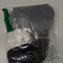 SEG Direct Furry Car Steering Wheel Cover with Fluffy Gear Shift Cover Soft Warm Non-Slip Car Decoration for Men Women Girls 2 PCS Set, Black