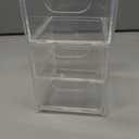 Mini Clear Acrylic 3-Drawer Organizer for Girls Hair Accessories, Jewelry, Makeup, Desk Supplies Small Storage Box for Clips, Scrunchies & Bathroom Essentials