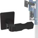 Adjustable Vacuum Wall Mount for Shark Vacuum Shark Cordless Vacuum Wall Mount Compatible for V7 V8 V10 V11 V12 V15 Shark IX141 IZ562H IZ682H IZ361H IZ462H IZ163H IZ363HT IZ483H (Black)
