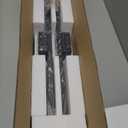 EDISHINE 31in LED Outdoor Wall Lights, 3CCT & 10%-100% Dimmable, IP65 Waterproof, Modern Exterior Lighting Fixtures, Long Exterior Wall Lights for Garage, Front Door, 2 Pack, Black