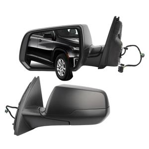 Dasbecan Side Rear View Mirror Compatible with 2022-2023 Chevy/Chevrolet Traverse L LS Door Rearview Mirror Heated Manual Folding Power Glass Driver Left 87847718 84952583 85533206(5pin)