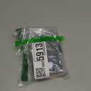 Hotop 30 Pcs Metal Drapery Curtain Rings 0.98/1.26/1.65 inch Interior Diameter and 30 Pcs Hanging Curtain Drapery Pin Hooks for Window Door Shower(32 mm,Black)