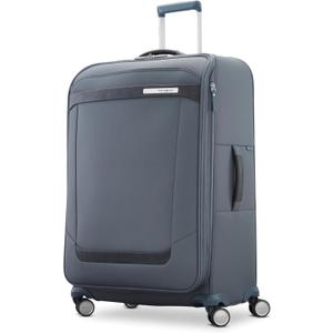 Samsonite Elevation Plus 30-Inch Large Checked Luggage - Expandable Softside Spinner Suitcase - Slate