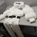 GSOU SNOW Women Ski Suit One Piece Snowsuit Snowboard Faux Fur Collar Slim Jumpsuit Jacket Insulated Windproof Outdoor Winter