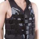 O'Neill Men's Superlite USCG Life Vest (4X-Large, Black/Black/Smoke:White)