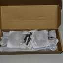 Wall Mounted Clothes Rack 24in, Industrial Pipe Wall Mount Clothing Rack, Heavy Duty Iron Garment Racks, Space Saver Multi-purpose Hanging Rod for Laundry Room, Closet Storage, 1 Pack