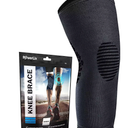 POWERLIX Compression Knee Sleeve for Men & Women, Medical Knee Brace for Recovery, Size L