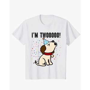 Dog Lover Theme 2 years Old Puppy t-shirt Co. Kids I'm Twoooo! little boy birthday party dog theme (2 yr old) T-Shirt 2T