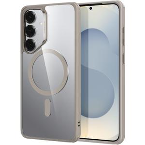 ESR for Samsung Galaxy S25 Plus Phone Case, Compatible with MagSafe, Magnetic Case for S25+ Plus, Military-Grade Protection, Yellowing Resistant, Classic Series, Clear Grey